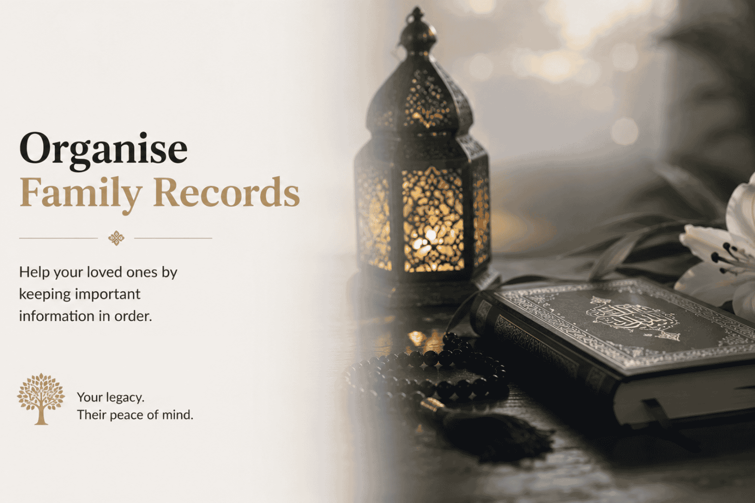 Digital Vault for Family Records