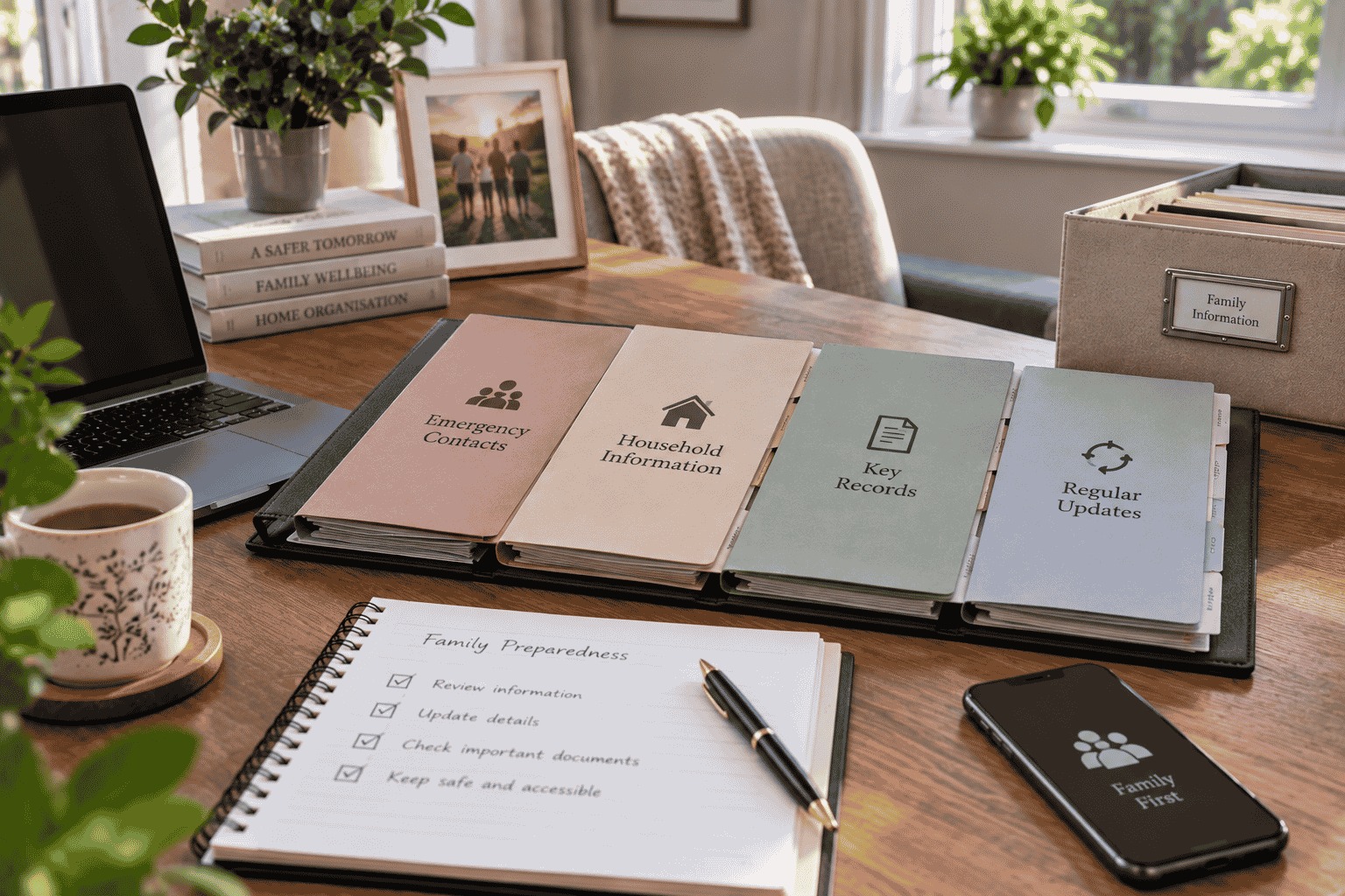 How to Create a Family Emergency Information File?